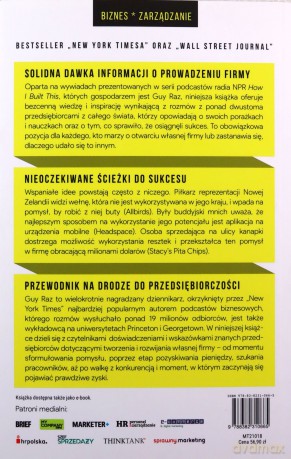 Jak zbudowałem firmę. Prawdziwe historie przedsiębiorców - Guy Raz [KSIĄŻKA]