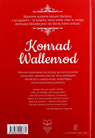 Konrad Wallenrod - Adam Mickiewicz [KSIĄŻKA]
