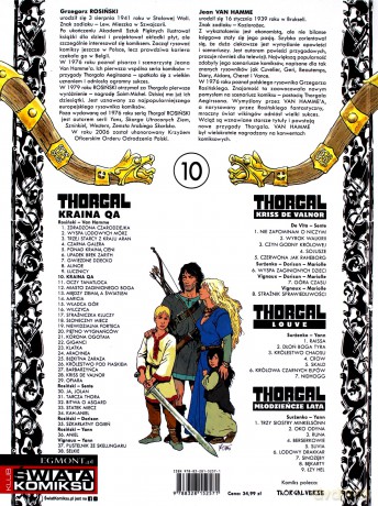 Kraina Qa. Thorgal (Tom 10) - Jean Van Hamme, Grzegorz Rosiński [KOMIKS]