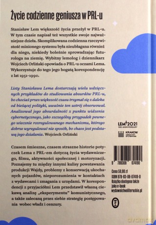Lem w PRL-u. czyli nieco prawdy w zwiększonej objętości - Wojciech Orliński [KSIĄŻKA]