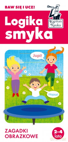 Logika smyka. Zagadki obrazkowe. Kapitan Nauka - Magdalena Trepczyńska [KSIĄŻKA]