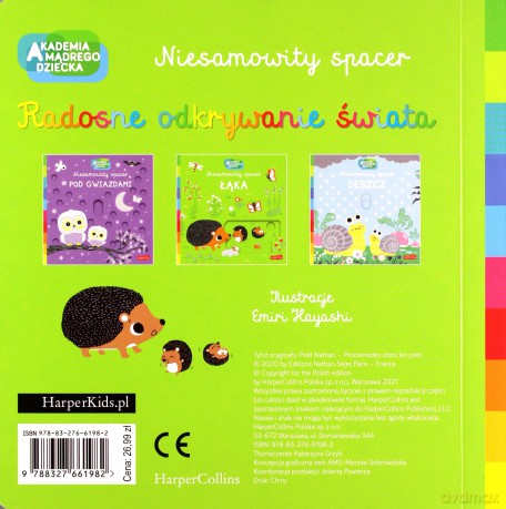 Łąka. Akademia mądrego dziecka. Niesamowity spacer - Emiri Hayashi [KSIĄŻKA]