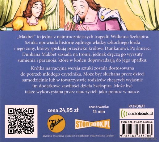 Makbet. Klasyka dla dzieci. William Szekspir - William Szekspir [AUDIOBOOK]