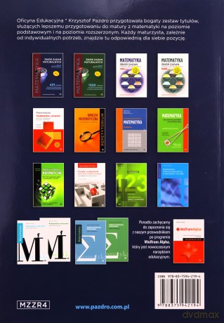 Matematyka Zbiór zadań maturalnych Lata 2010-2021 Poziom rozszerzony 431 zadań Centralnej Komisji Egzaminacyjnej z rozwiązaniami - Ryszard Pagacz [KSIĄŻKA]