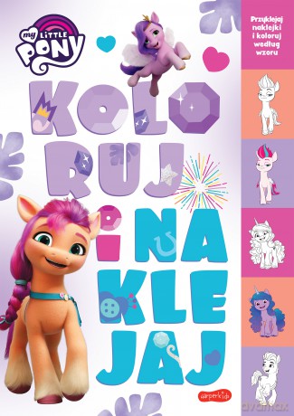 My Little Pony. Koloruj i naklejaj - Beata Żmichowska [KSIĄŻKA]