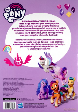 My Little Pony. Koloruj i naklejaj - Beata Żmichowska [KSIĄŻKA]