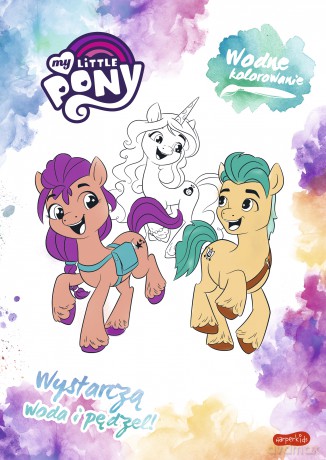 My Little Pony. Wodne kolorowanie [KSIĄŻKA]