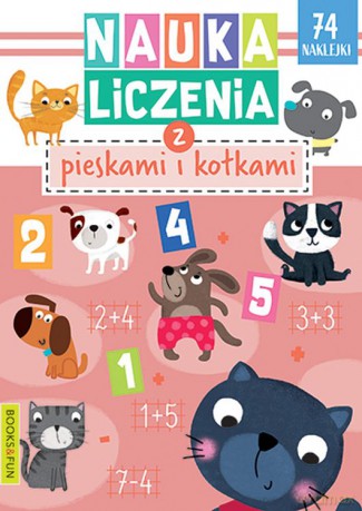 Nauka liczenia z pieskami i kotkami [KSIĄŻKA]