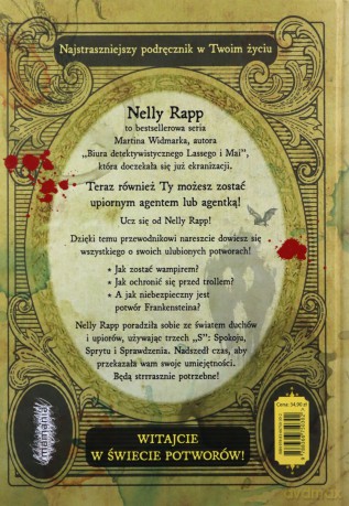 Nelly Rapp. Przewodnik dla upiornych agentów - Martin Widmark, Christina Alvner [KSIĄŻKA]