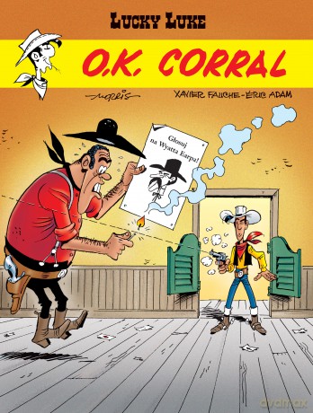 O.K. Corral. Lucky Luke (Tom 66) - Maurice De Bevere, Xavier Fauche [KOMIKS]