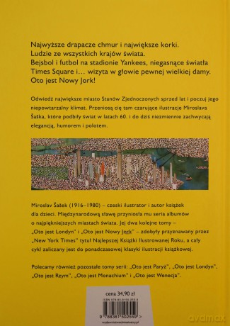Oto jest Nowy Jork - Miroslav Sasek [KSIĄŻKA]