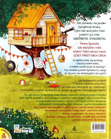 Panna Śpieszka i Pan Leniwiec - Nicola Kinnear [KSIĄŻKA]
