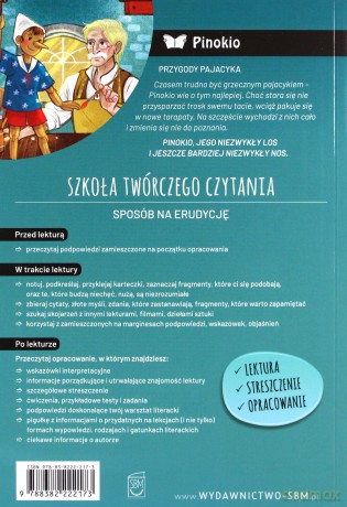Pinokio. Lektura z opracowaniem - Carlo Collodi [KSIĄŻKA]