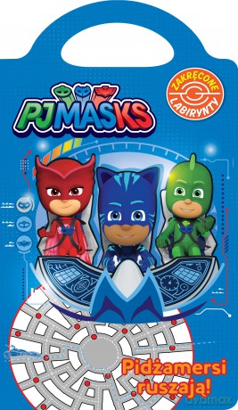 PJ Masks. Zakręcone labirynty. Pidżamersi w akcji! [KSIĄŻKA]