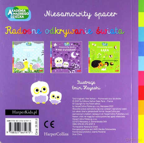Pod gwiazdami. Akademia mądrego dziecka. Niesamowity spacer - Emiri Hayashi [KSIĄŻKA]