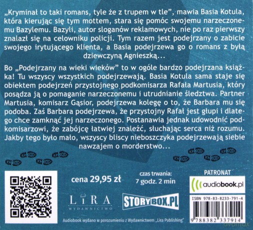 Podejrzany na wieki wieków - Jacek Getner [AUDIOBOOK]