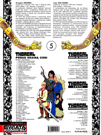 Ponad Krainą Cieni. Thorgal (Tom 5) - Grzegorz Rosiński, Jean Van Hamme [KOMIKS]