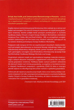 Powiązania produkcyjne w wymianie handlowej między Chinami a Europą Środkowo-Wschodnią w dobie Belt and Road Initiative - Ewa Cieślik [KSIĄŻKA]