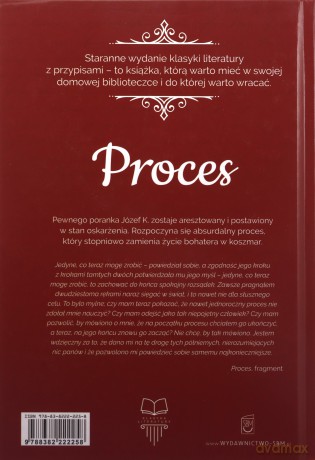 Proces - Franz Kafka [KSIĄŻKA]
