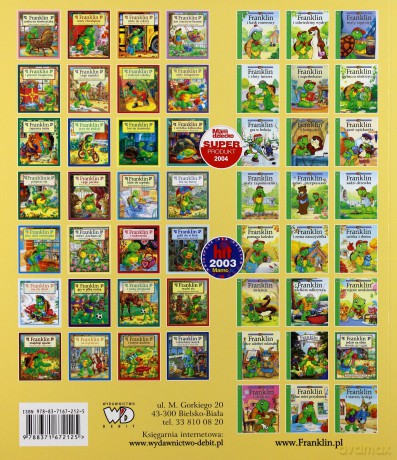 Franklin Mówi Kocham Cię - Paulette Bourgeois, Brenda Clark [KSIĄŻKA]