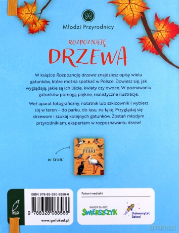 Rozpoznaję drzewa. Młodzi przyrodnicy - Patrycja Zarawska [KSIĄŻKA]