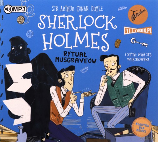 Rytuał Musgrave'ów. Klasyka dla dzieci. Sherlock Holmes (Tom 18) - Arthur Conan Doyle [AUDIOBOOK]