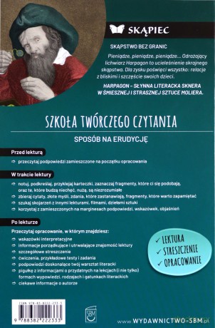 Skąpiec. Lektura z opracowaniem - Molier [KSIĄŻKA]