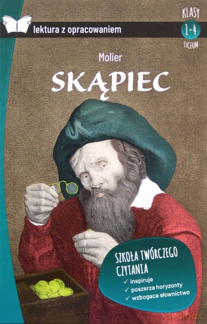 Skąpiec. Lektura z opracowaniem - Molier [KSIĄŻKA]