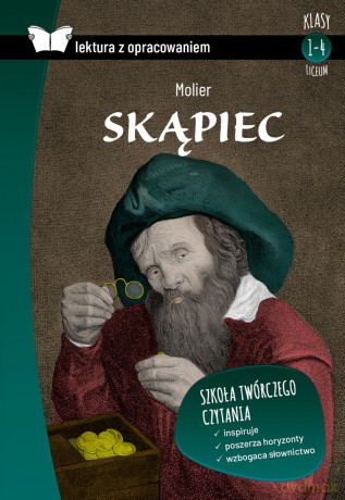 Skąpiec. Lektura z opracowaniem - Molier [KSIĄŻKA]
