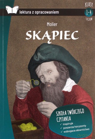 Skąpiec. Lektura z opracowaniem - Molier [KSIĄŻKA]