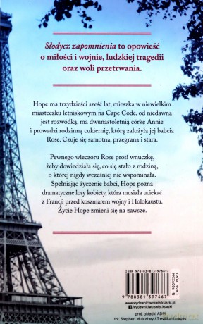 Słodycz zapomnienia - Kristin Harmel [KSIĄŻKA]