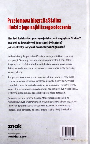Stalin. Dwór czerwonego cara - Simon Sebag Montefiore [KSIĄŻKA]