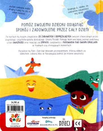 W małej główce WIELKA MOC. 25 ćwiczeń MINDFULNESS by być uważnym i spokojnym przez cały dzień. - Chiara Piroddi [KSIĄŻKA]