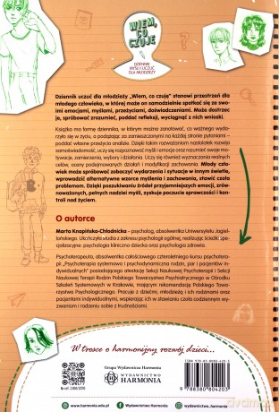 Wiem, co czuję Dziennik myśli i uczuć dla młodzieży - Marta Knapińska-Chłodnicka [KSIĄŻKA]
