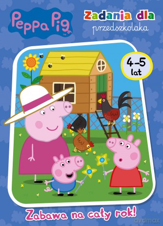 Zabawa na cały rok. Zadania dla przedszkolaka. Peppa Pig [KSIĄŻKA]