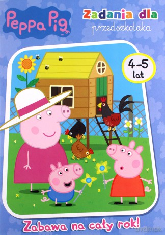 Zabawa na cały rok. Zadania dla przedszkolaka. Peppa Pig [KSIĄŻKA]