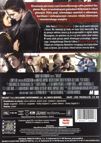 Zmierzch (Twilight) Pakiet [2DVD]+[CD]