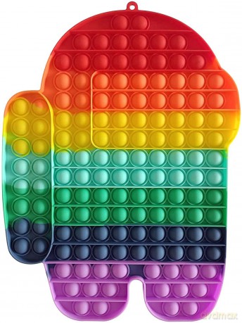 Antystresowa Sensoryczna Push Pop It Robot Among Us Duży 30 cm