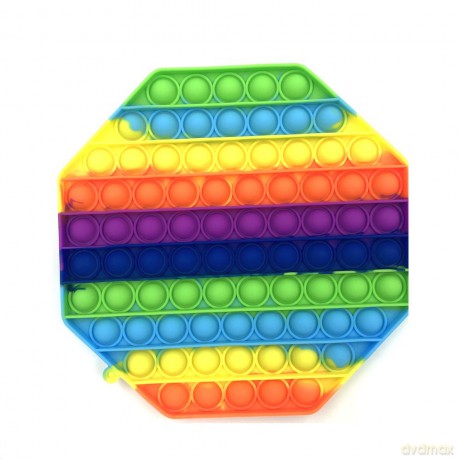 Antystresowa Sensoryczna Push Pop It Ośmiokąt Duży