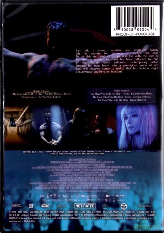 The Man Who Sold His Skin (Człowiek, który sprzedał swoją skórę) [DVD]