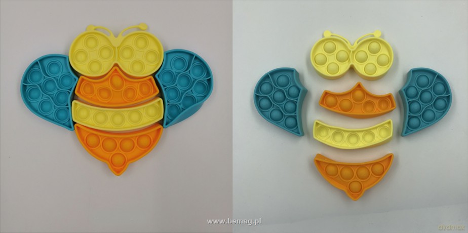 Antystresowa Sensoryczna Push Pop It Puzzle Pszczółka do składania