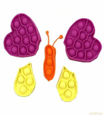Antystresowa Sensoryczna Push Pop It Puzzle Motyl do składania