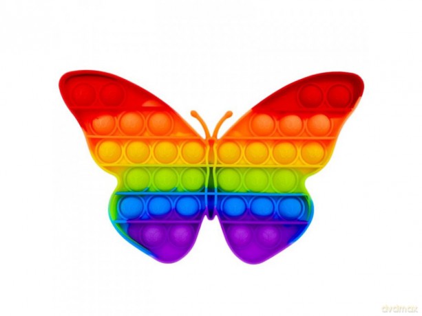 Antystresowa Sensoryczna Push Pop It Motyl
