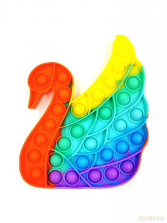 Antystresowa Sensoryczna Push Pop It Łabędź