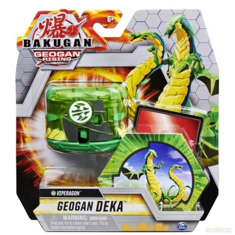 Bakugan Jumbo Geogan Seria 3 8C Amphibena Zielony [FIGURKA]