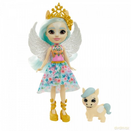 Lalka Enchantimals + zwierzątko Pegaz