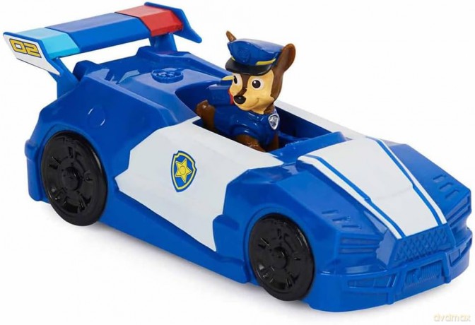 Pojazdy Psi Patrol Mały zestaw Dwa pojazdy Chasea