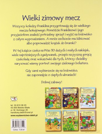 Franklin I Wielki Mecz Hokeja [KSIĄŻKA]