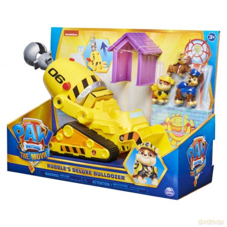 Zestaw z figurkami Psi Patrol Rubbles Deluxe Buldożer [FIGURKA]