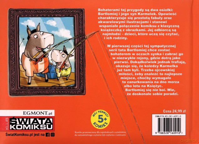 Bartłomiej i Karmelek Najlepsze miejsce (Tom 1) [KSIĄŻKA]
